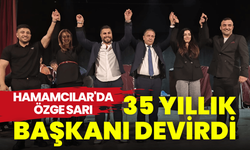 Hamamcılar'da Özge Sarı, 35 yıllık başkanı devirdi