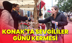 Konak'ta Sevgililer Günü kermesi