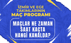 Ege ekipleri sahaya çıkıyor: İzmir takımlarının maç takvimi açıklandı