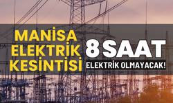 Manisa elektrik kesintisi... 5 Şubat Perşembe elektrik kesintisi