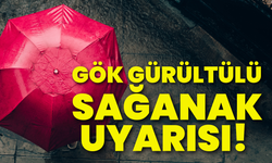İzmir için gök gürültülü sağanak uyarısı!