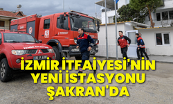 İzmir İtfaiyesi'nin yeni istasyonu Şakran'da