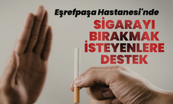 Eşrefpaşa Hastanesi'nden sigarayı bırakmak isteyenlere sağlık desteği