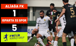 Aliağa FK: 1 – Isparta 32 Spor: 5