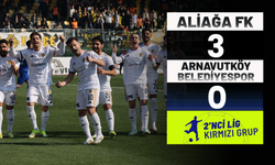 Aliağa FK: 3 – Arnavutköy Belediyespor: 0