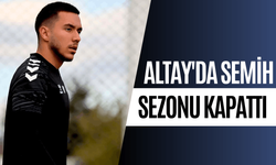 Altay'da Semih sezonu kapattı