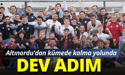 Altınordu'dan kümede kalma yolunda dev adım