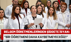 Bornova'da BELGEM Öğretmenlerinden şiddete isyan: Bir öğretmeni daha kaybetmeyeceğiz!