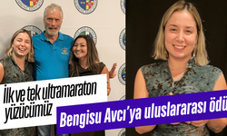 Ultramaraton yüzücümüz Bengisu Avcı’ya uluslararası ödül