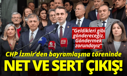 CHP İzmir’den bayramlaşma töreninde net ve sert çıkış!
