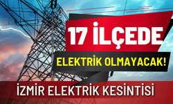 İzmir'in 22 ilçesinde elektrik kesintisi... Hangi ilçelerde kesintisi uygulanacak?
