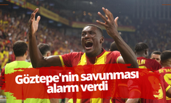 Göztepe'nin savunması alarm verdi
