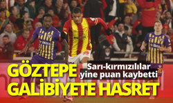 Göztepe galibiyete hasret