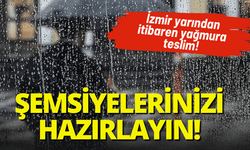 Şemsiyeleriniz hazırlayın: İzmir yarından itibaren yağmura teslim!