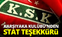 Karşıyaka Kulübü'nden stat teşekkürü