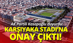 AK Partili Kasapoğlu duyurdu: Karşıyaka Stadı için protokol imzalandı!