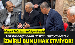 Aziz Kocaoğlu'ndan destek: İzmirli bunu hak etmiyor!