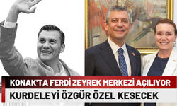 Konak'ta Ferdi Zeyrek Gençlik Merkezi açılıyor: Kurdeleyi Özgür Özel kesecek