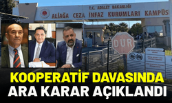 Kooperatif davasında ara karar açıklandı!
