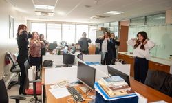 Karşıyaka Belediyesi'nde çalışanlar güne sporla başlıyor