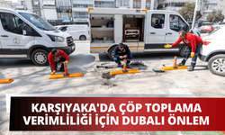 Karşıyaka'da çöp toplama verimliliği için dubalı önlem