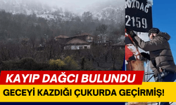 Kayıp dağcı, sığındığı bağ evinde bulundu