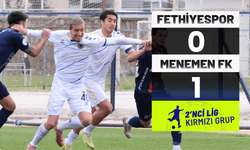 Fethiyespor: 0 – Menemen Futbol Kulübü: 1