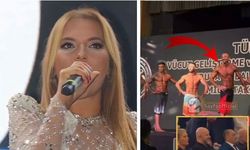 Okan Kurt milli takım seçmelerinde yarıştı! Demet Akalın tribünden izledi