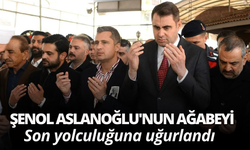 Şenol Aslanoğlu'nun ağabeyi son yolculuğuna uğurlandı