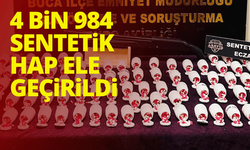 İzmir'de 4 bin 984 sentetik hap ele geçirildi