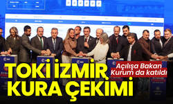 TOKİ İzmir'de kura çekimi törenle başladı