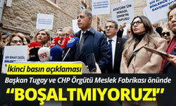 Başkan Tugay'dan Meslek Fabrikası önünde net mesaj: Boşaltmıyoruz!