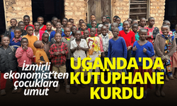 Uganda'da kurduğu kütüphaneyle yetimlere umut oldu