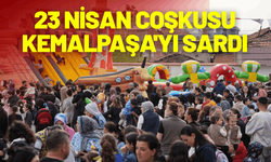 23 Nisan coşkusu Kemalpaşa'yı sardı