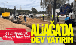 Aliağa’da su baskınlarına 41 milyonluk yatırım