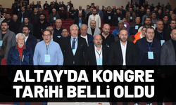 Altay'da kongre tarihi belli oldu