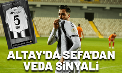 Altay'da Sefa'dan veda sinyali