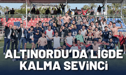 Altınordu ligde kaldı