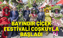 Bayındır Çiçek Festivali coşkuyla başladı