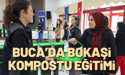 Buca'da Bokaşi kompostu eğitimi