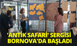 'Antik Safari' sergisi Bornova'da başladı