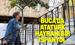 Buca'da Atatürk hayranı bir İspanyol