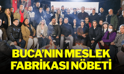 Buca Meslek Fabrikası için nöbet tuttu