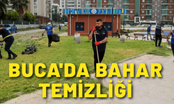 Buca'da bahar temizliği