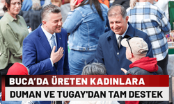 Üreten kadınlara Duman ve Tugay'dan tam destek