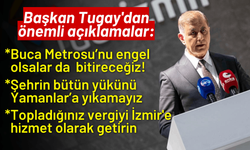 Başkan Tugay'dan önemli açıklamalar: Buca Metrosu durmayacak, bitireceğiz!