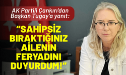 AK Partili Çankırı'dan Tugay'a yanıt: Sahipsiz bıraktığınız ailenin feryadını duyurdum!