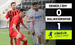 Denizli İdmanyurdu: 0 - Balıkesirspor: 1