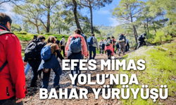 Efes Mimas Yolu’nda bahar yürüyüşü