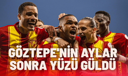 Göztepe'nin aylar sonra yüzü güldü